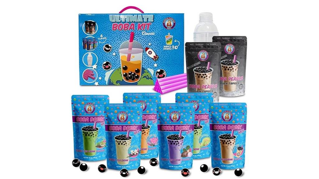 complete bubble tea party kit
