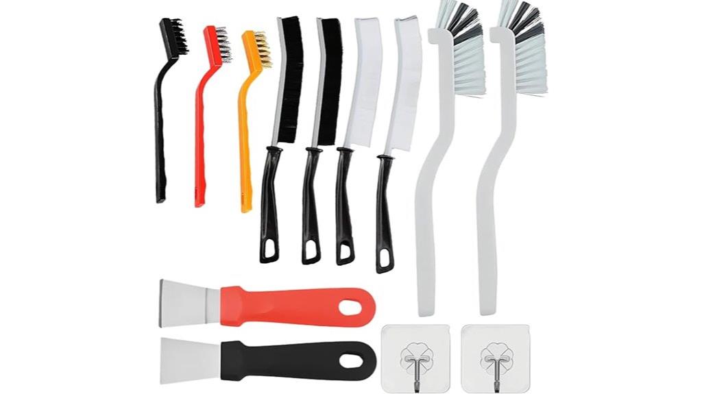 complete cleaning brush set