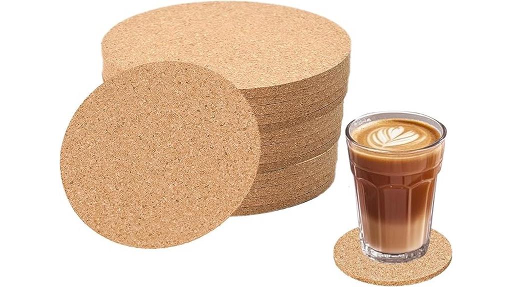 cork coasters bulk pack