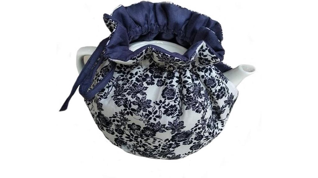 cotton printed tea pot cover