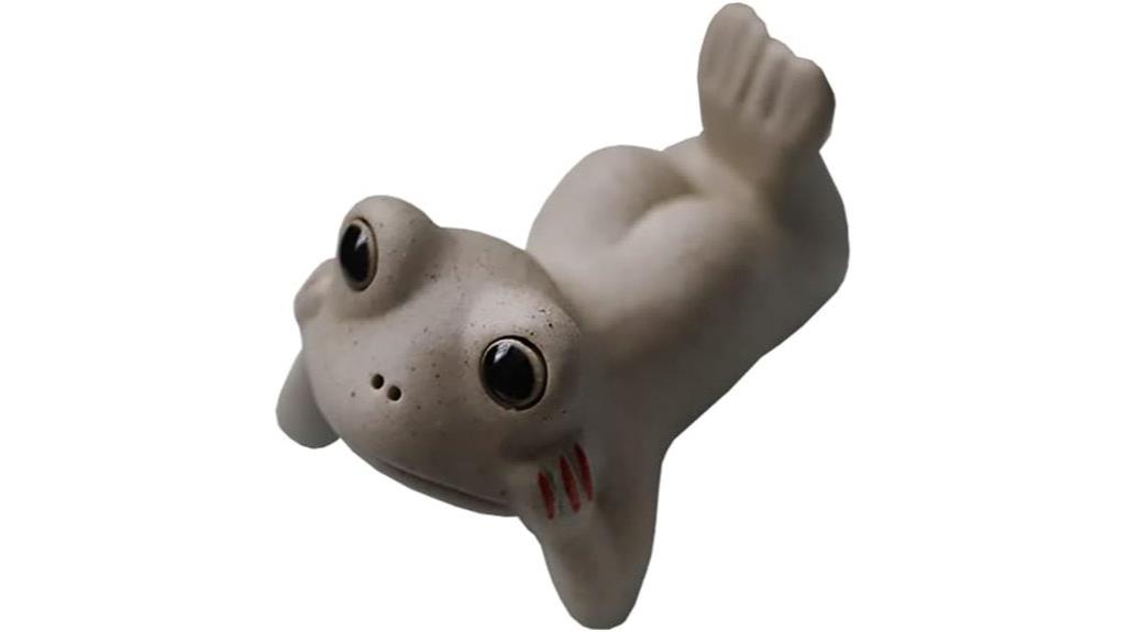 cute frog tea ornament