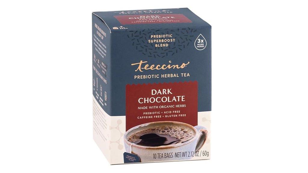 dark chocolate herbal tea