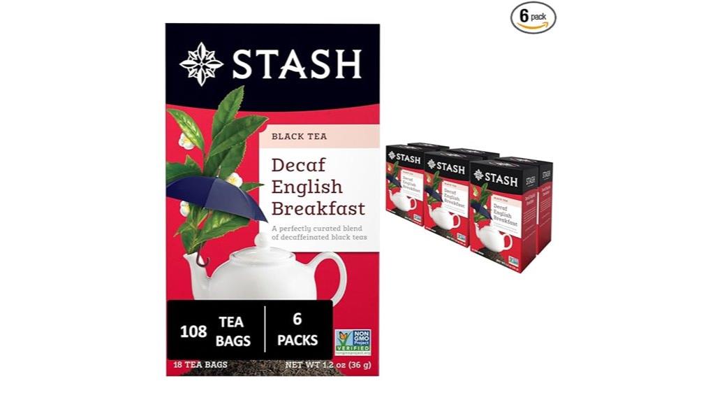 decaf english breakfast pack