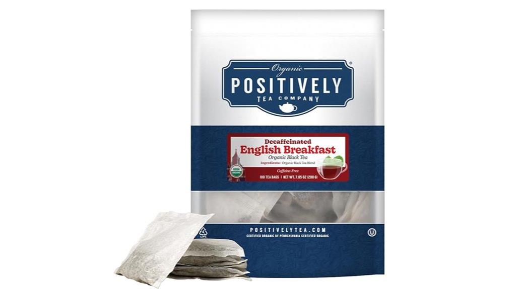 decaf organic breakfast tea
