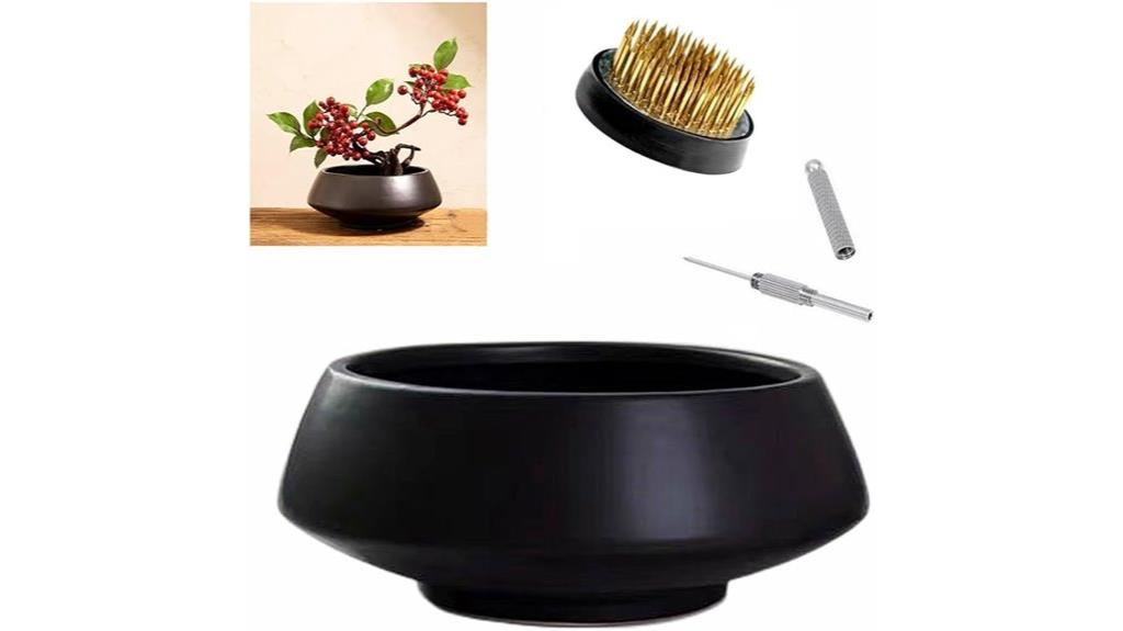 decorative ceramic flower container