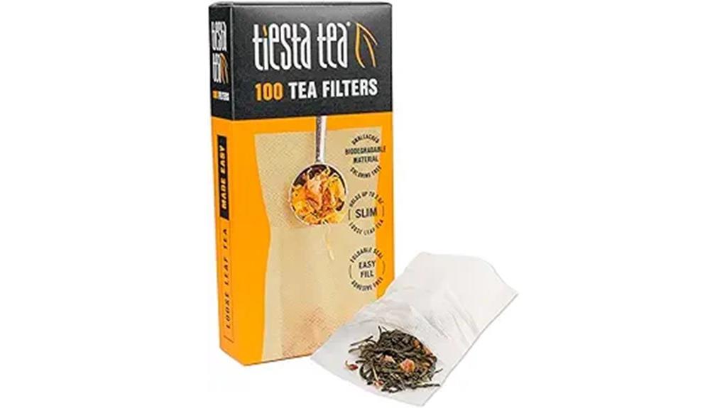 disposable loose leaf tea bags