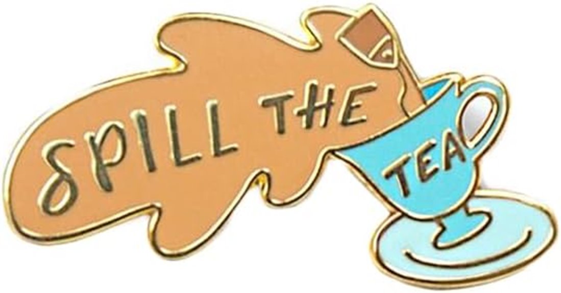 drag queen tea badge