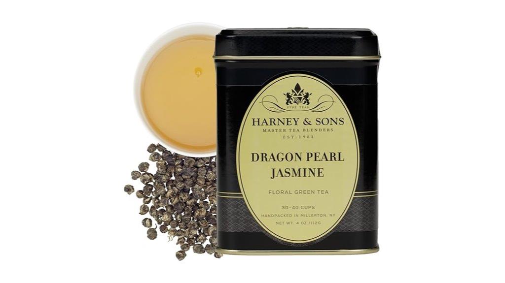 dragon pearl jasmine tea