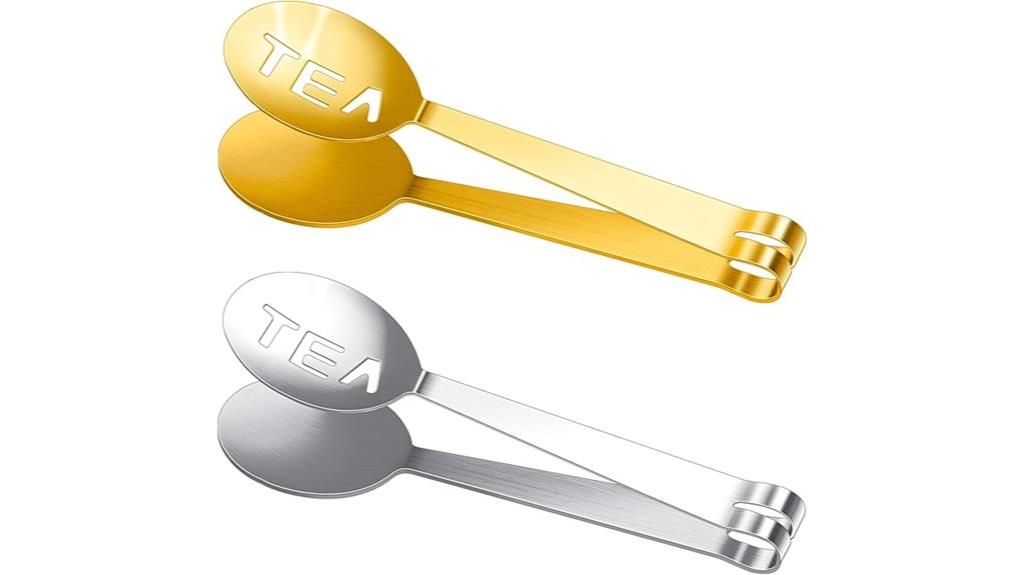 dual tea bag squeezers