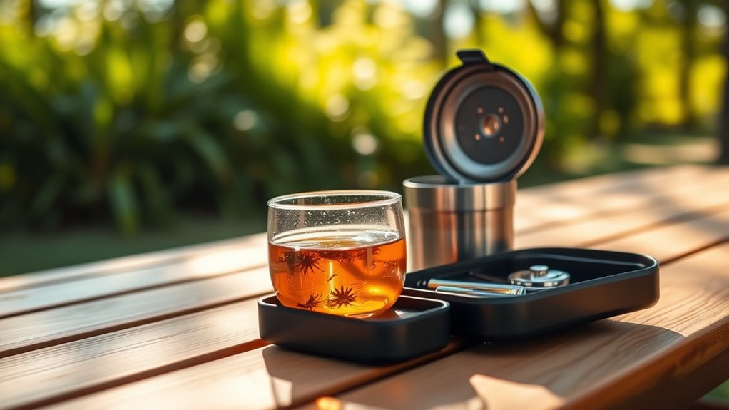 durable portable tea gear