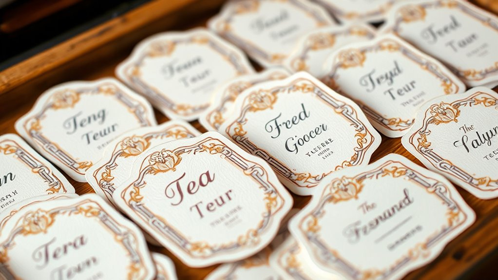 durable waterproof customizable labels
