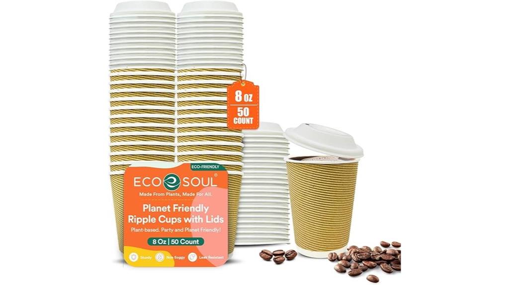 eco friendly compostable paper cups