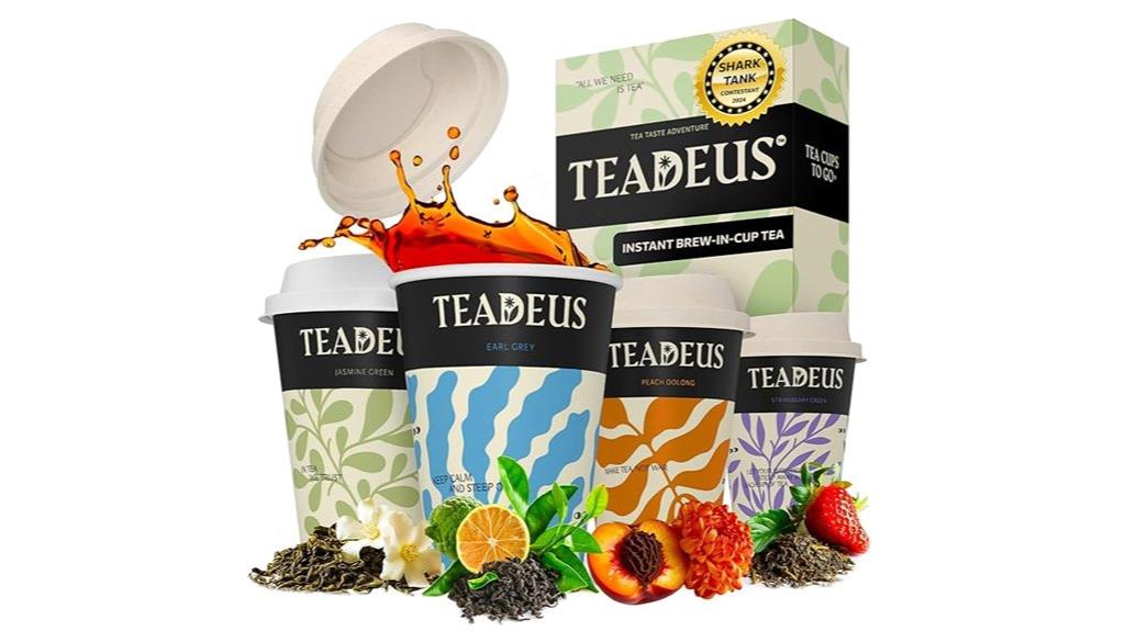 eco friendly instant tea sampler