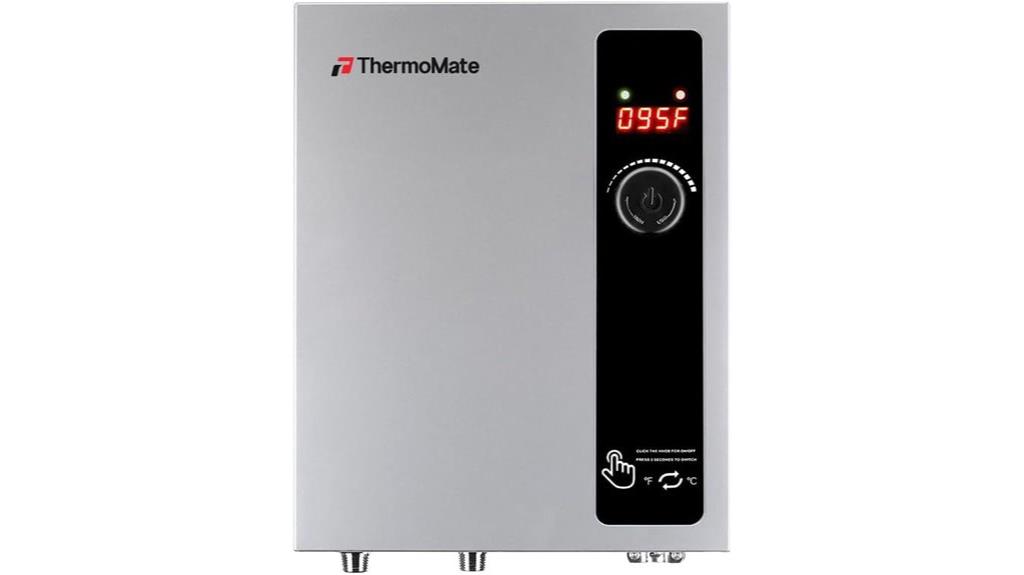 electric tankless water heater