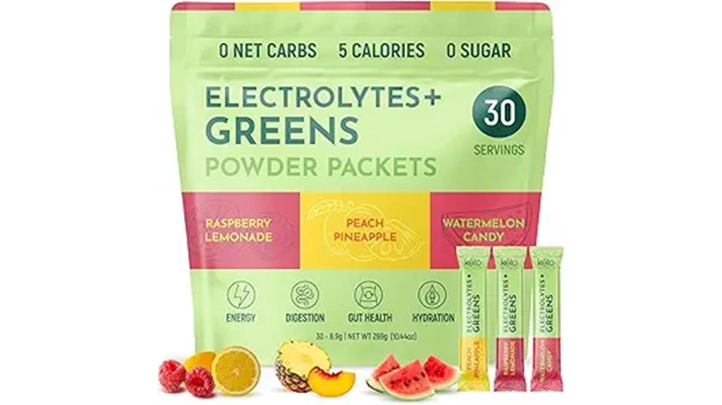 electrolyte and greens supplement