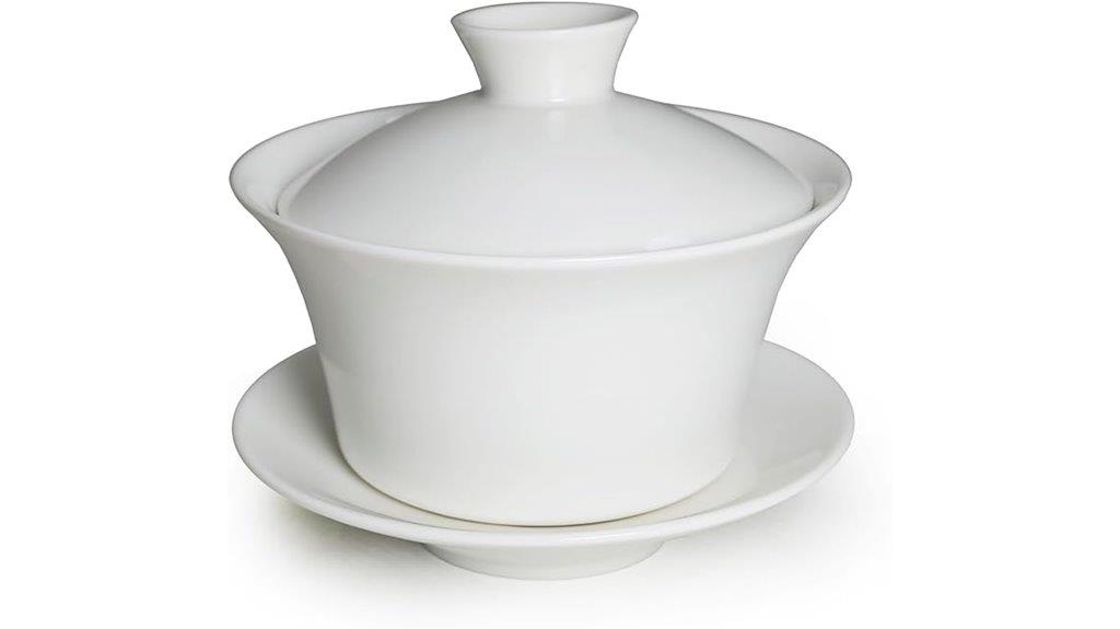 elegant ceramic tea set