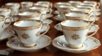 elegant durable bone china