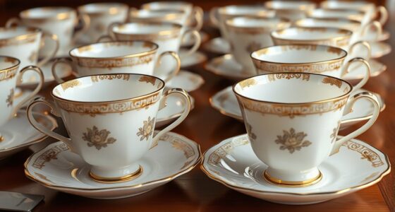 elegant durable bone china
