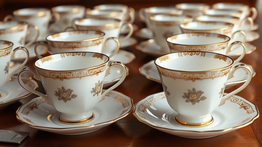 elegant durable bone china