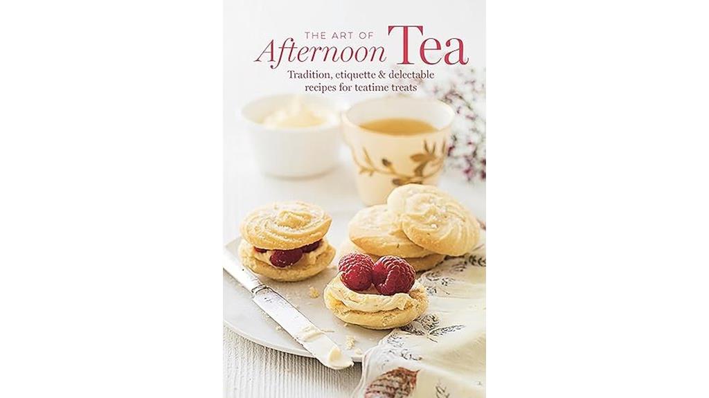 elegant tea time ritual