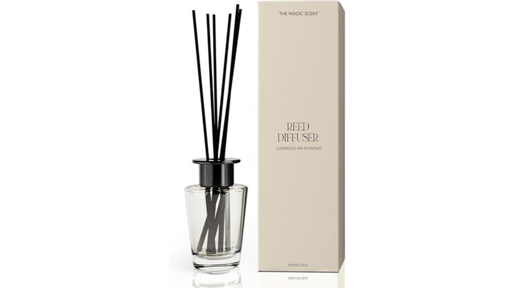 elegant white tea diffuser