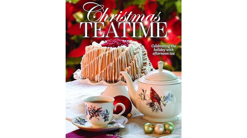 festive holiday afternoon tea