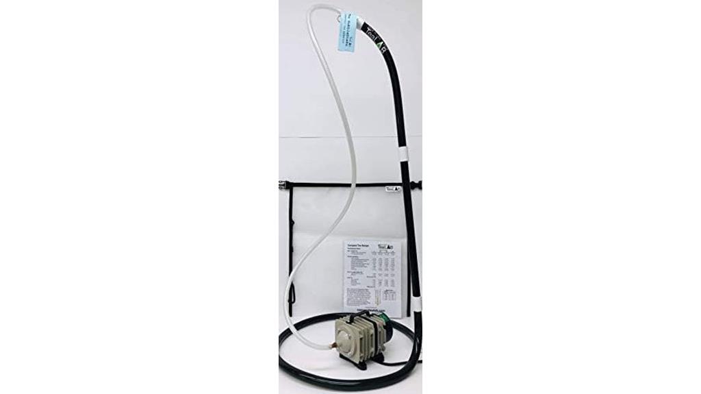 fifty gallon compost tea brewer