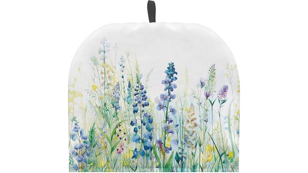 floral tea pot cover