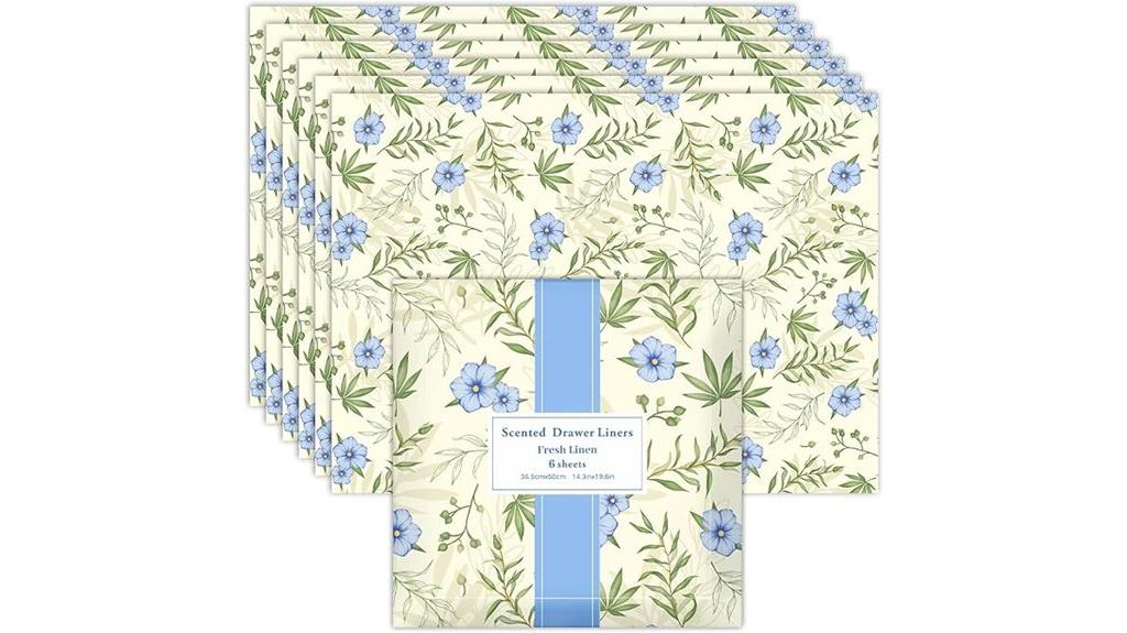 fresh linen drawer liners