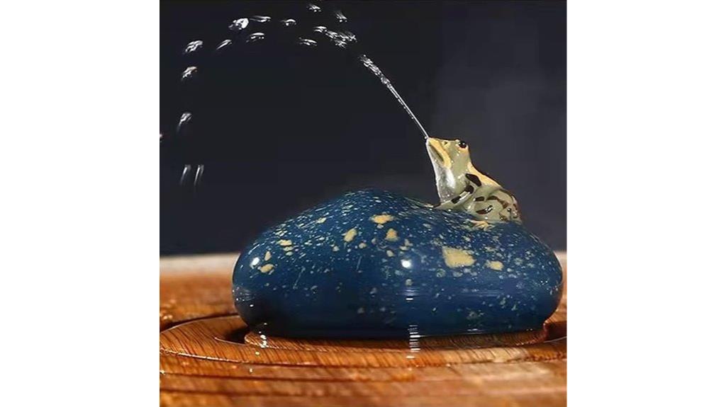 frog tea pet ornament