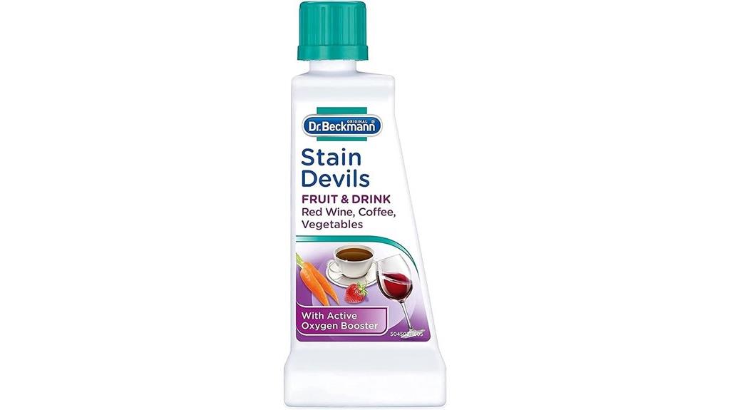 fruit drinks stain remover