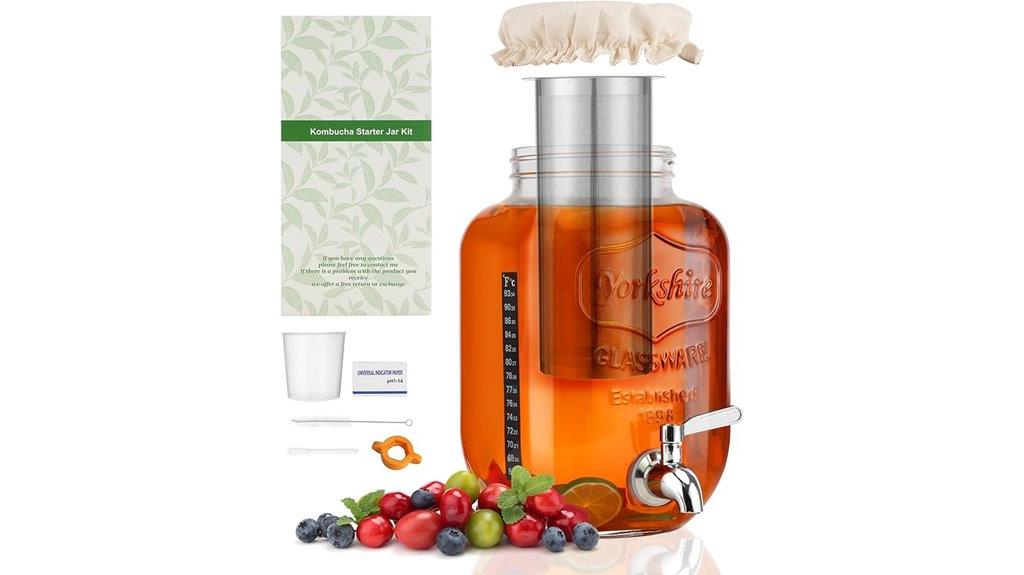 gallon kombucha fermentation kit
