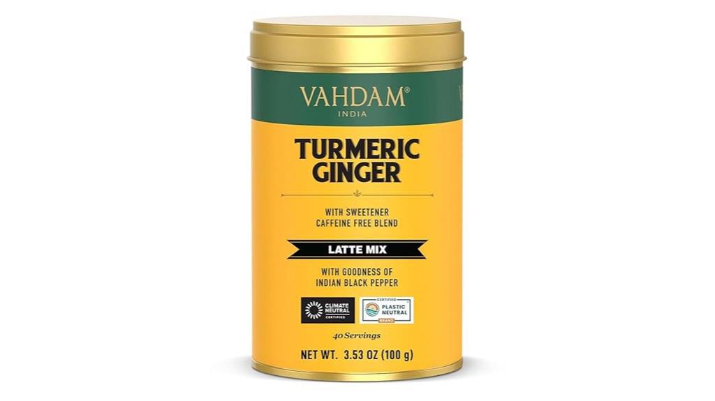 golden milk powder pack