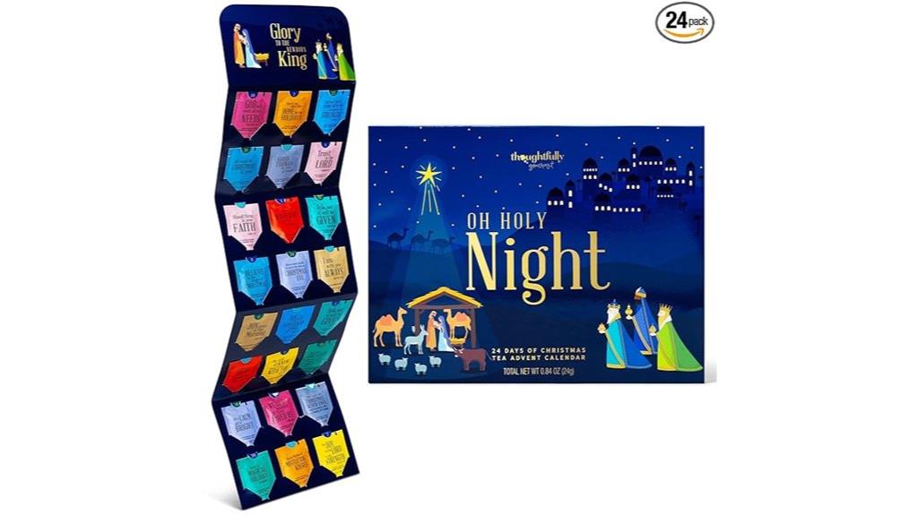 gourmet christmas tea calendar