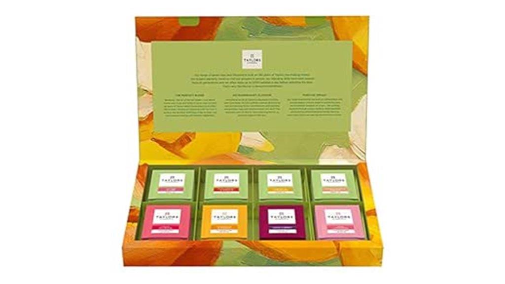 green tea herbal variety box