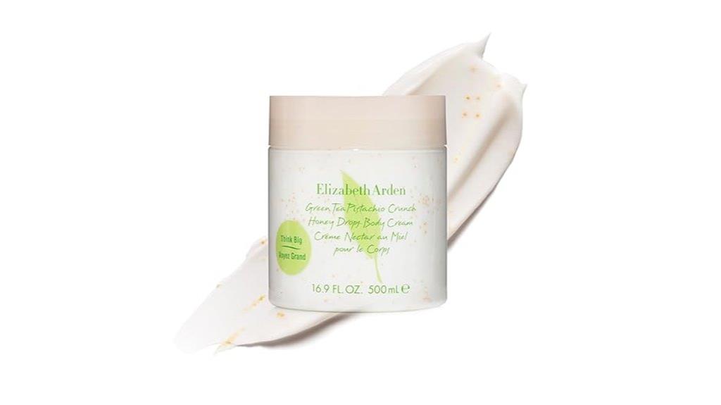 green tea pistachio moisturizer