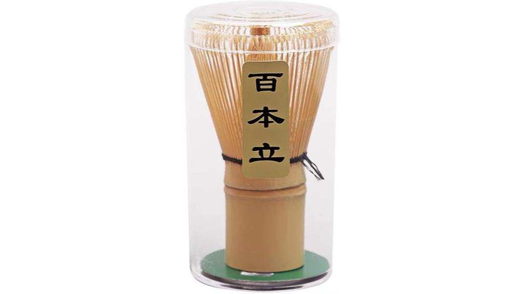 handcrafted japanese bamboo whisk