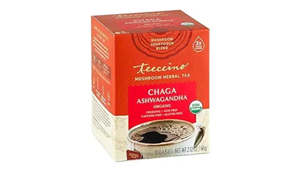 herbal tea with ashwagandha