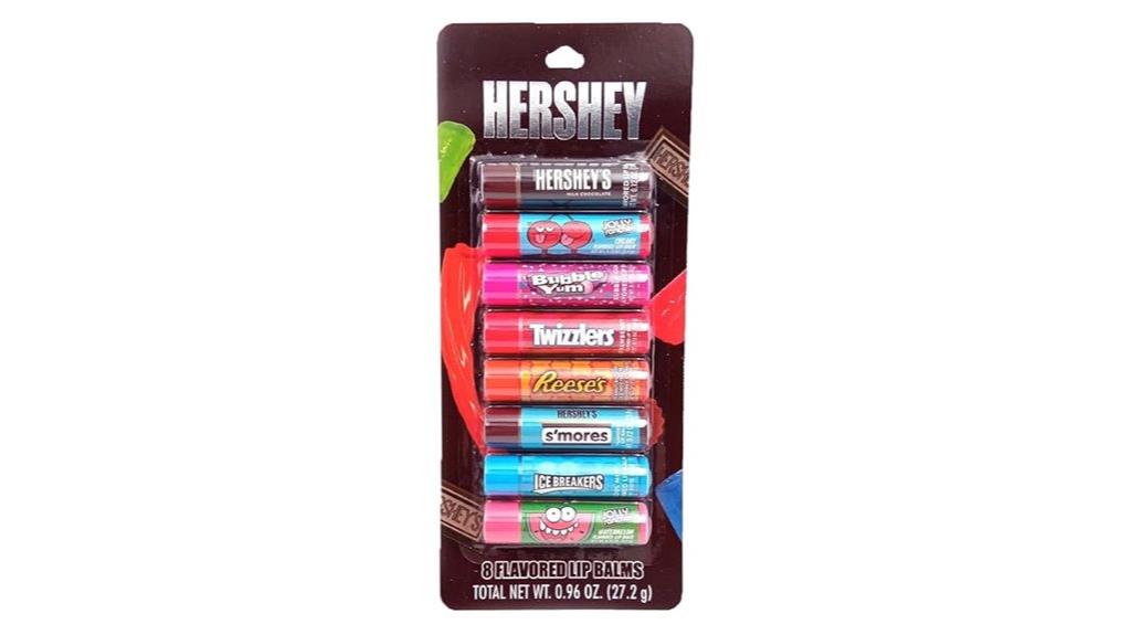 hershey flavored lip balms