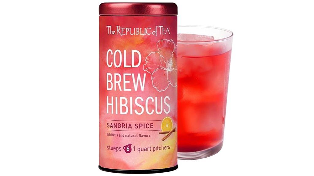 hibiscus sangria spice tea