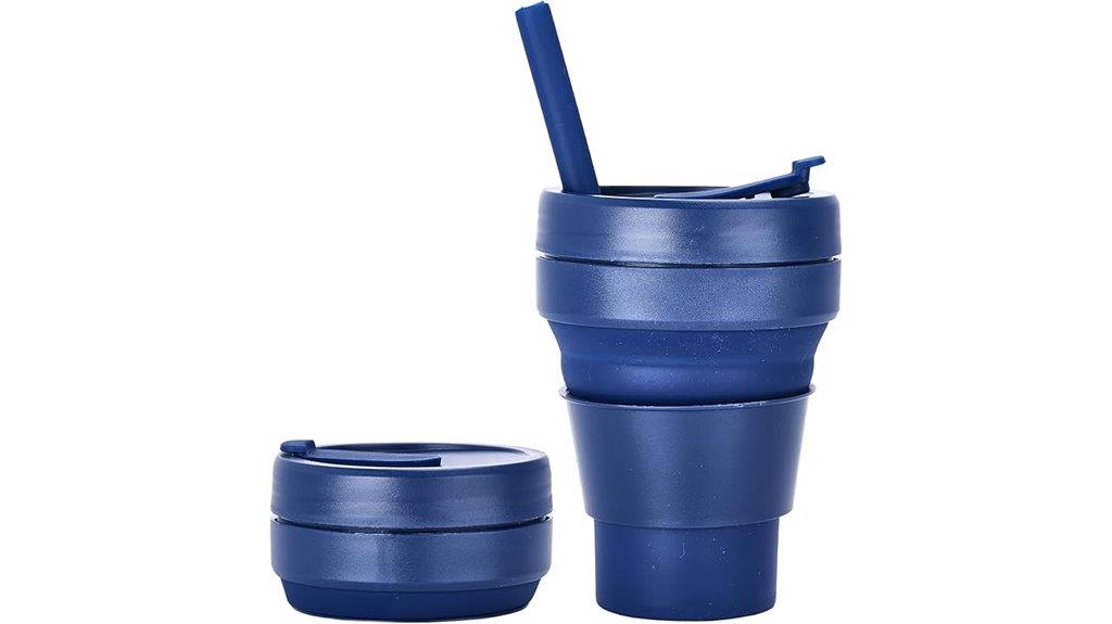 hydrate with collapsible cup