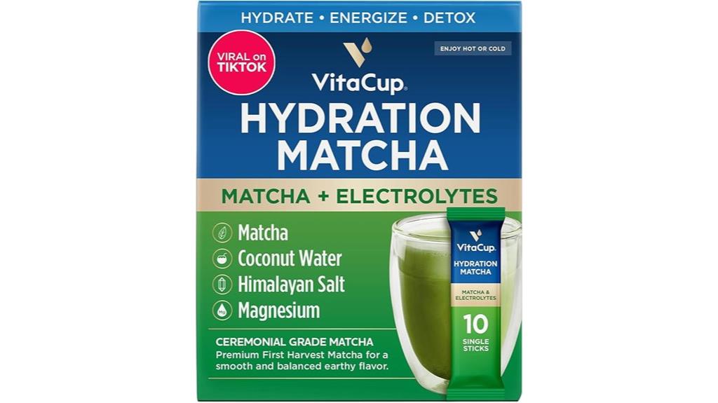 hydration matcha instant packets