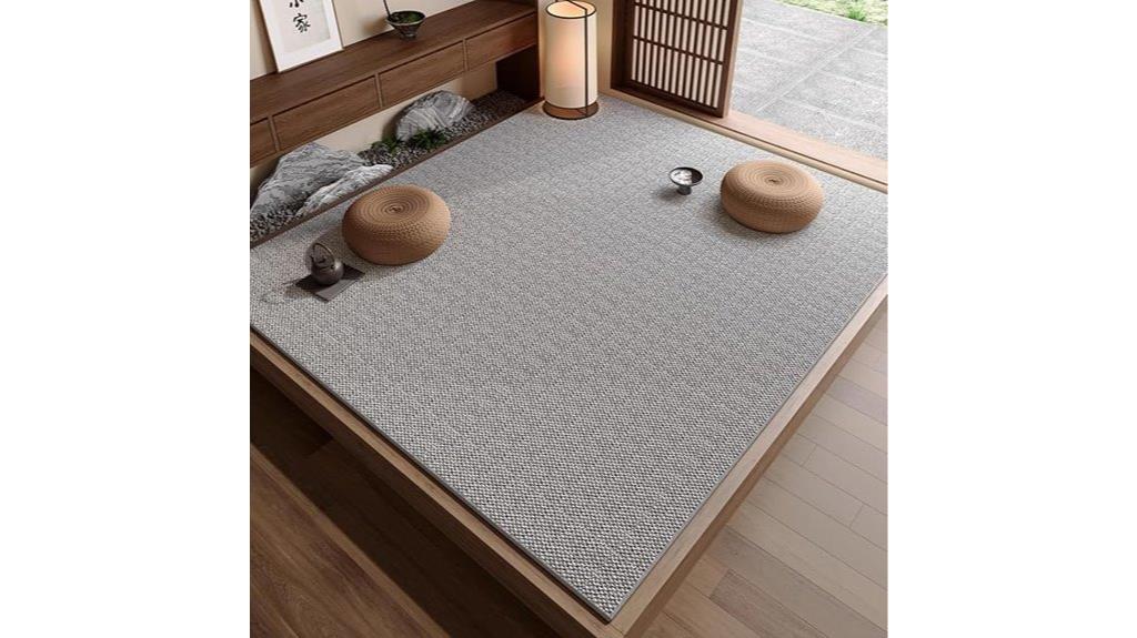 imitation sisal tatami rug