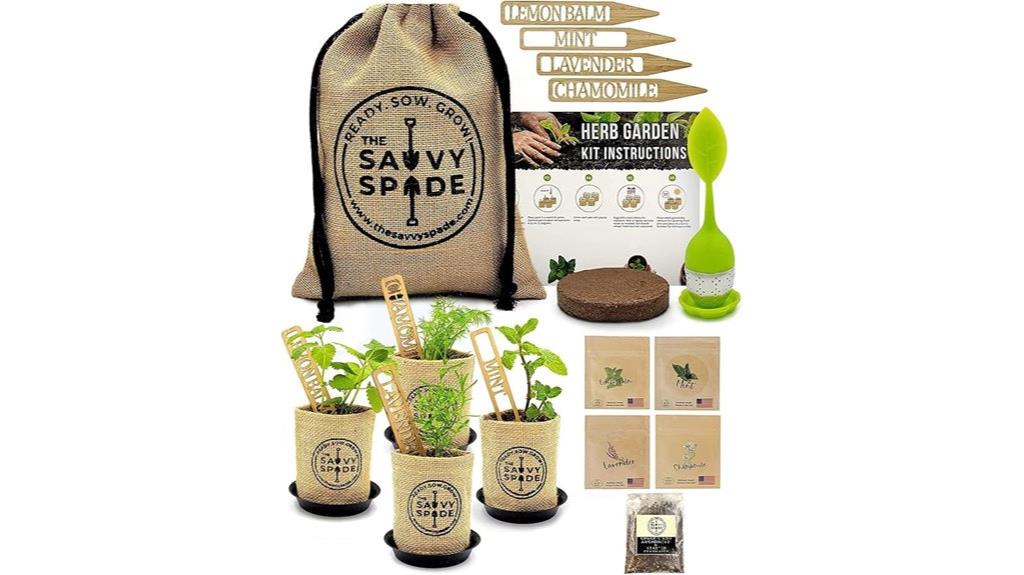 indoor tea herb kit