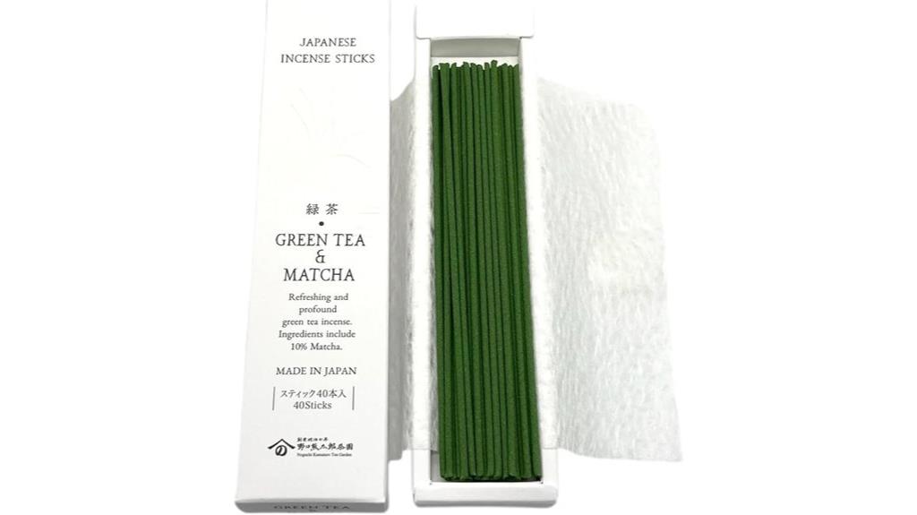 japanese green tea incense