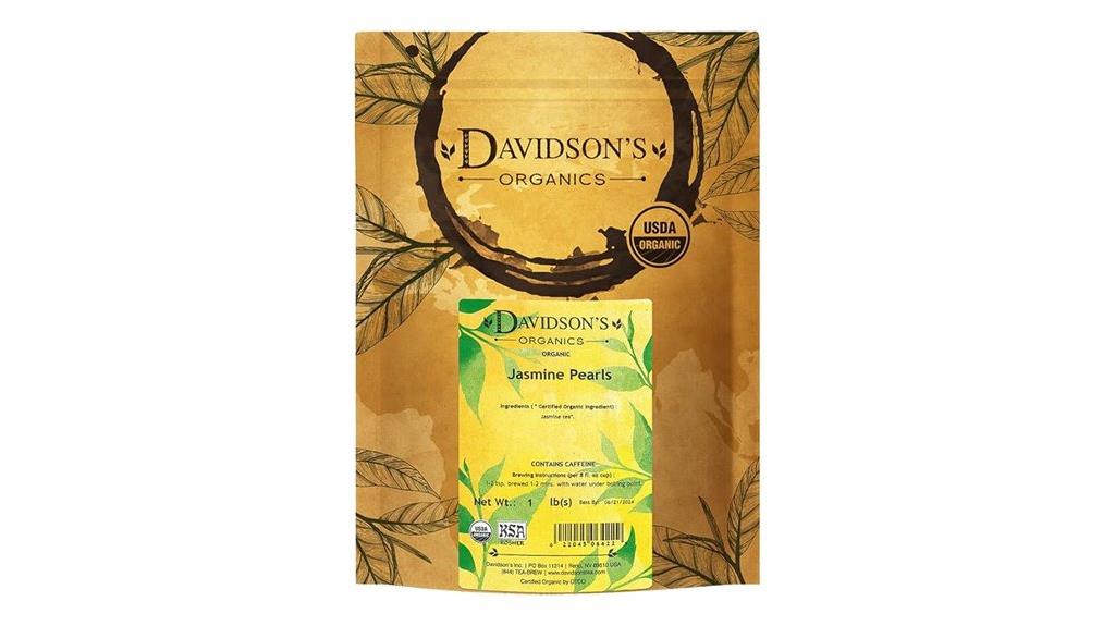jasmine pearl tea bag