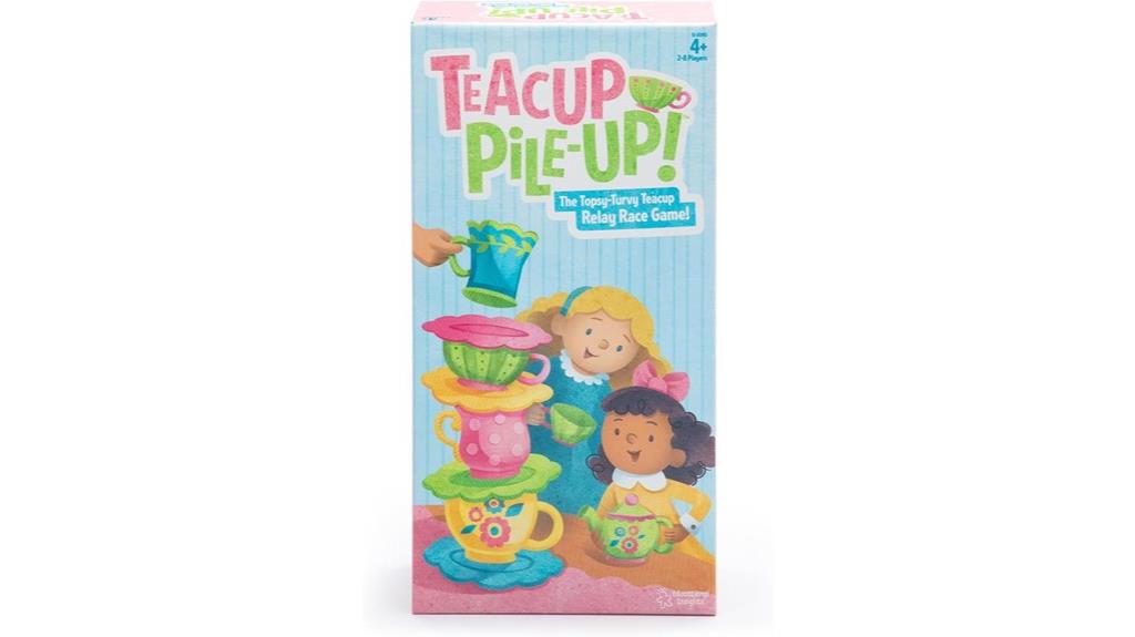 kids teacup relay game