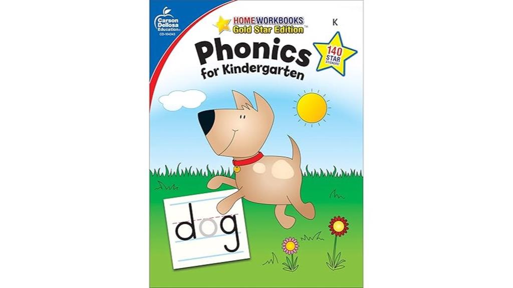 kindergarten phonics practice book