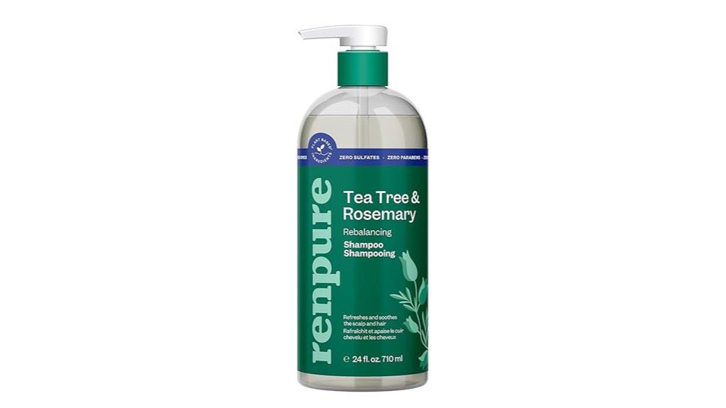 large bottle herbal shampoo
