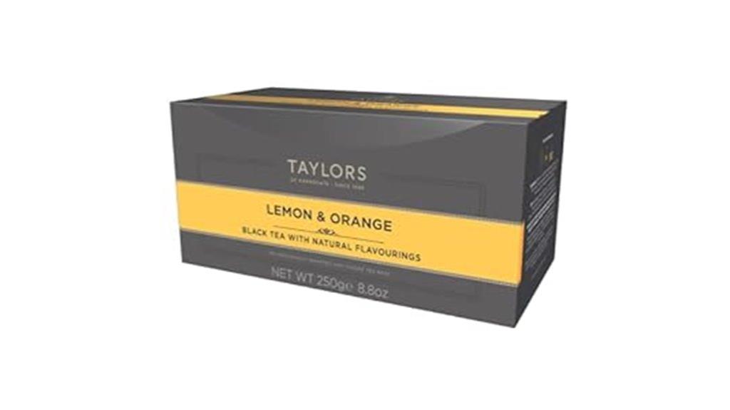 lemon orange black tea